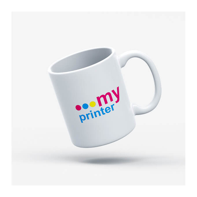 Taza Cerámica Blanca 11oz