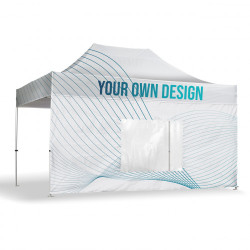 Pared para Carpa con Ventana