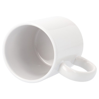 Taza Cerámica Blanca 11oz