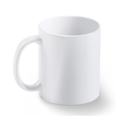 Taza Cerámica Blanca 11oz