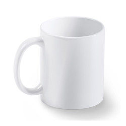 Taza Cerámica Blanca 11oz