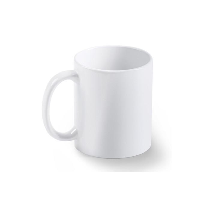 Taza Cerámica Blanca 11oz