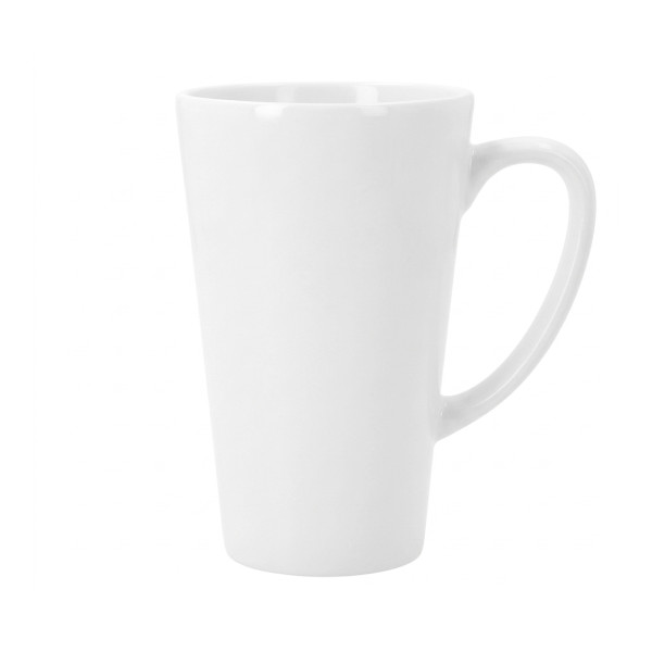 Taza Cónica Blanca 17oz