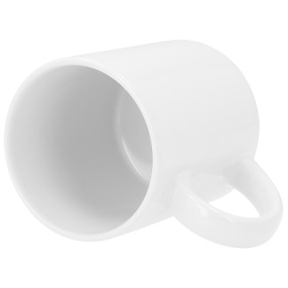 Taza Café Cerámica Blanca 8oz