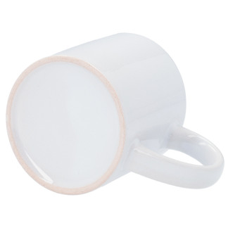 Taza Café Cerámica Blanca 8oz