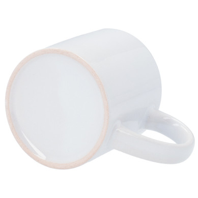 Taza Café Cerámica Blanca 8oz