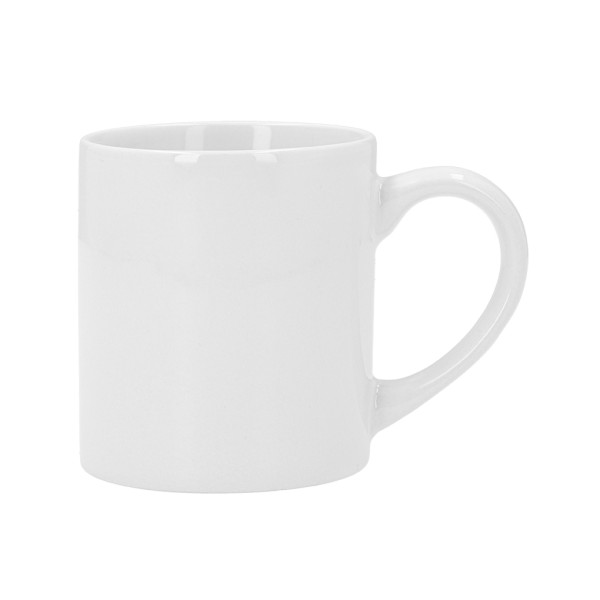 Taza Café Cerámica Blanca 8oz